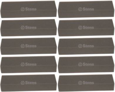 10 Pack Stens 100-263 Air Filter Fits Toro 81-4120
