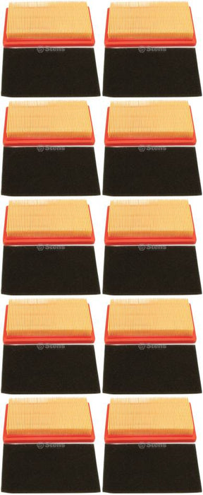 10 Pack Stens 100-378 Air Filter Combo Fits Kohler 14 083 01-S