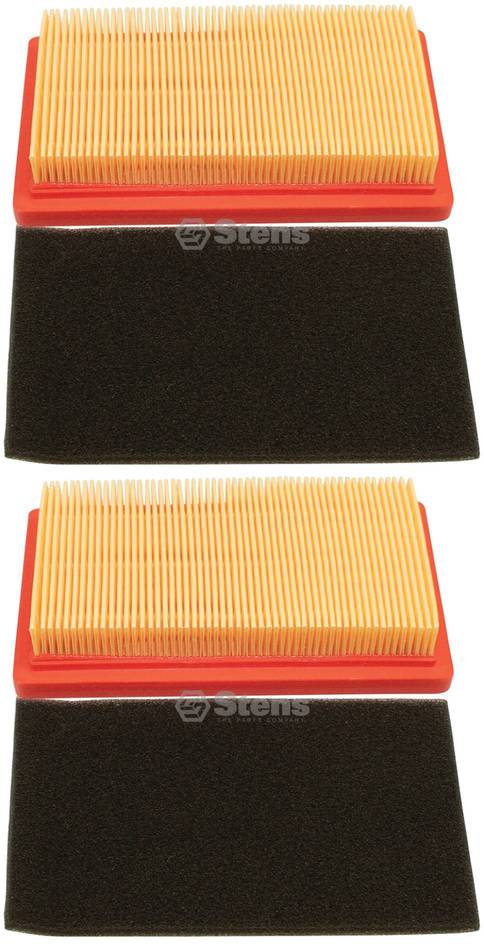 2 Pack Stens 100-378 Air Filter Combo Fits Kohler 14 083 01-S