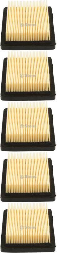 5 Pack Stens 100-450 Air Filter Tecumseh 36046