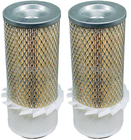 2 Pack Stens 100-519 Air Filter Toro 108-3833