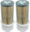 2 Pack Stens 100-519 Air Filter Toro 108-3833