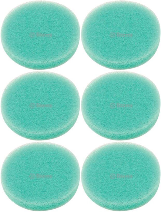 6 Air Filters For Shindaiwa A226000670 20000-81740 B40 B45 BP35 C20 C25 T25 T260