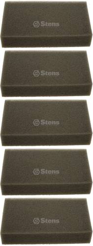 5 Pack Stens 100-606 Air Filter Lawn-Boy 107-4622