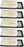 5 Pack Stens 100-663 Air Filter Fits E-Z-GO 72368G01