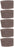 5 Pack Stens 100-669 Pre-Filter Fits B&S 271466