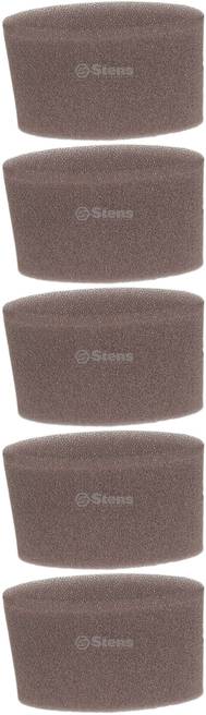 5 Pack Stens 100-669 Pre-Filter Fits B&S 271466