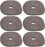 6 PK Air Filter Fits Stihl 4144-124-2800 KM56 FC56 FC70 FS40 FS50 FS70 HT56