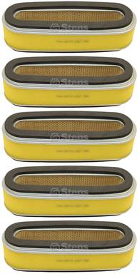 5 Pack Stens 100-719 Air Filter Combo Replaces Honda 17210-ZE6-505