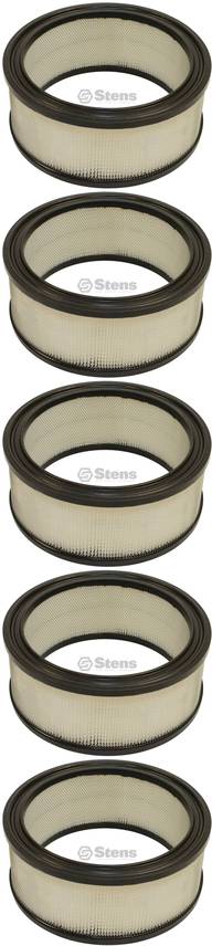 5 Pack Stens 100-758 Air Filter Fits Kohler 24 083 03-S