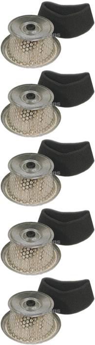 5 Pack Stens 100-792 Air Filter Combo Replaces Honda 17210-890-505