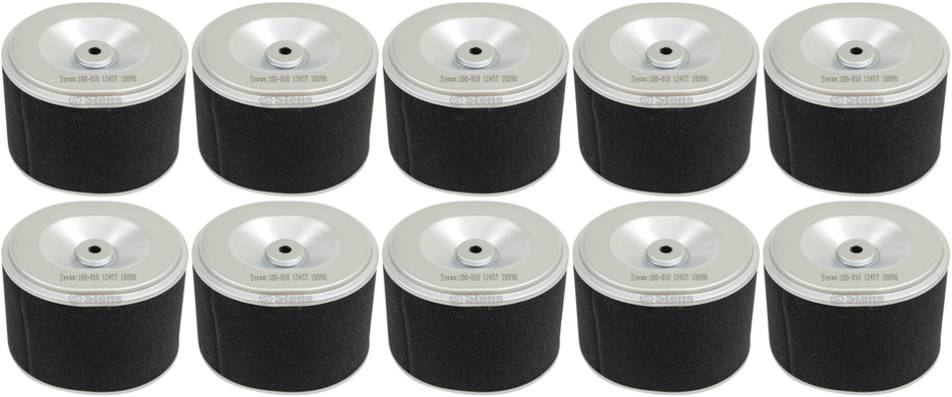 10 Pack Stens 100-818 Air Filter Combo Replaces Honda 17210-ZE2-515