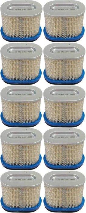 10 Pack Stens 100-871 Air Filter Fits B&S 692446