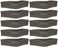 10 Pack Stens 100-875 Pre-Filter Fits John Deere HE1401496