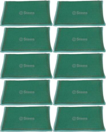 10 Pack Stens 100-879 Pre-Filter Fits B&S 805267S