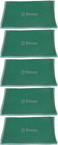 5 Pack Stens 100-879 Pre-Filter Fits B&S 805267S