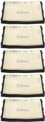 5 Pack Stens 100-887 Air Filter Fits B&S 805113