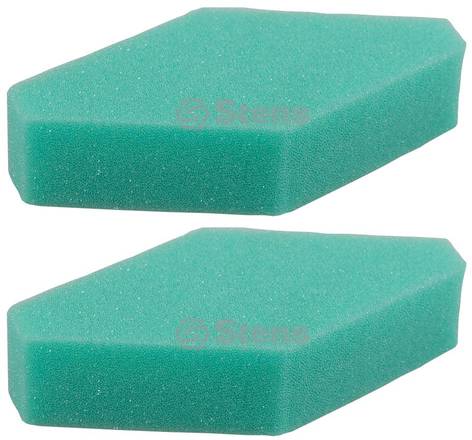 2 Pack Stens 100-955 Air Filter Fits B&S 797301