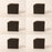 6 PK Genuine Generac 10000008870 Foam Air Filter Fits GP2200i 7117 G0071170