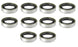 10 Pack Front Wheel Bearing Seal For Exmark 1-633580 Husqvarna 539105524