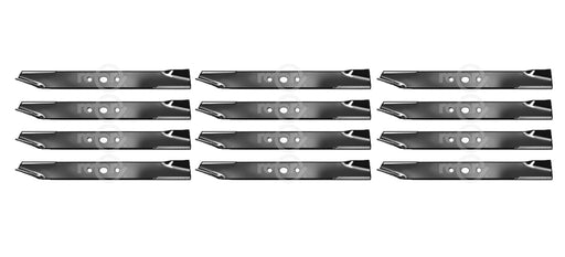 12 Pack Lawn Mower Blades For Simplicity Allis 1708229AS 1716697ASM 1726453BZYP