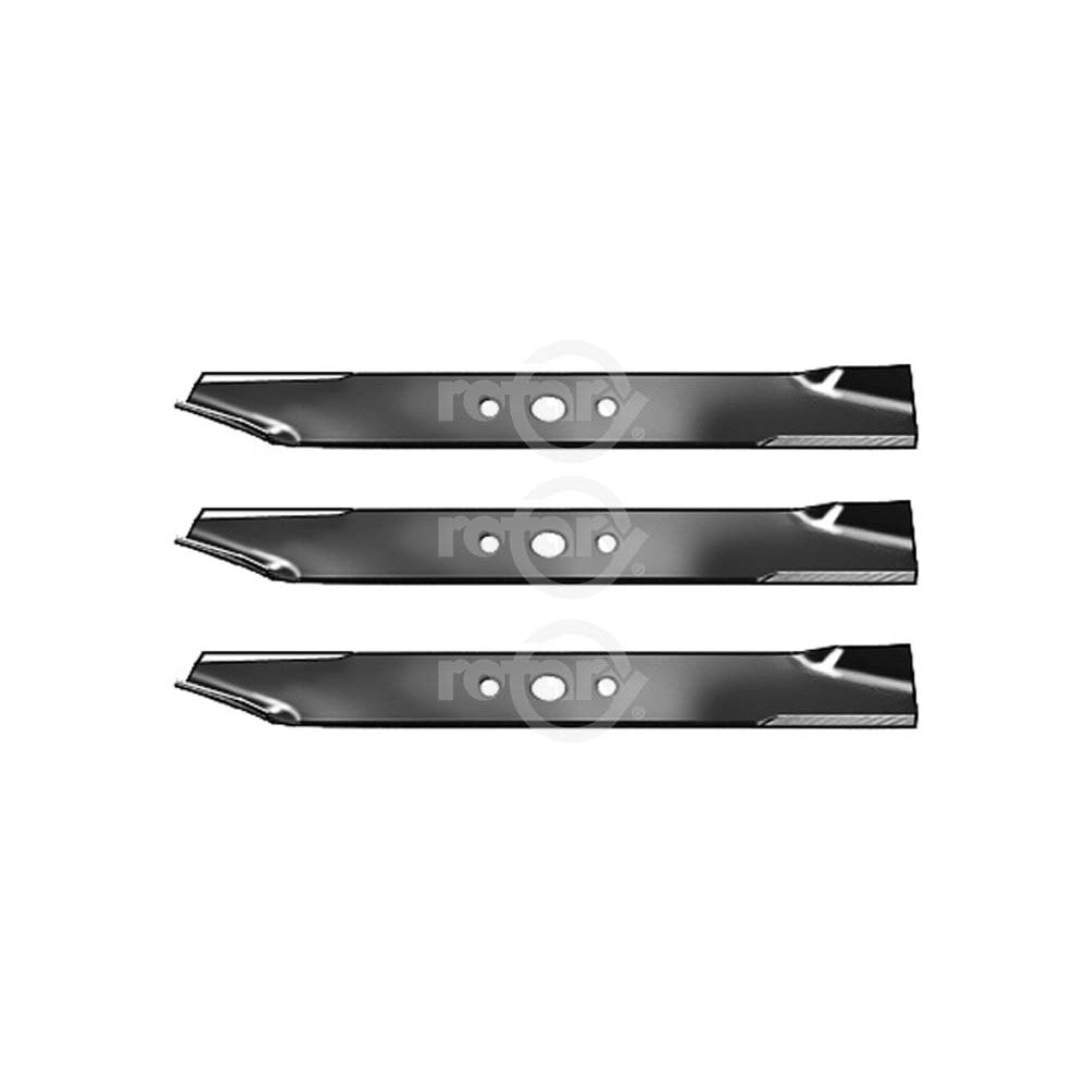 3 Pack Lawn Mower Blades For Simplicity Allis 1708229AS 1716697ASM 1726453BZYP