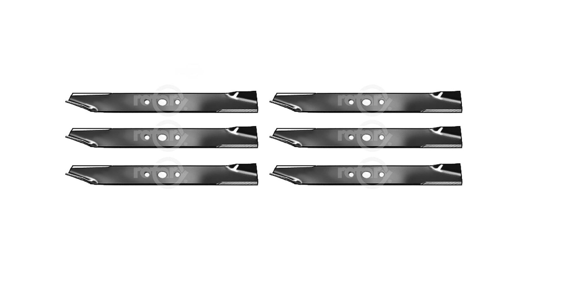 6 Pack Lawn Mower Blades For Simplicity Allis 1708229AS 1716697ASM 1726453BZYP