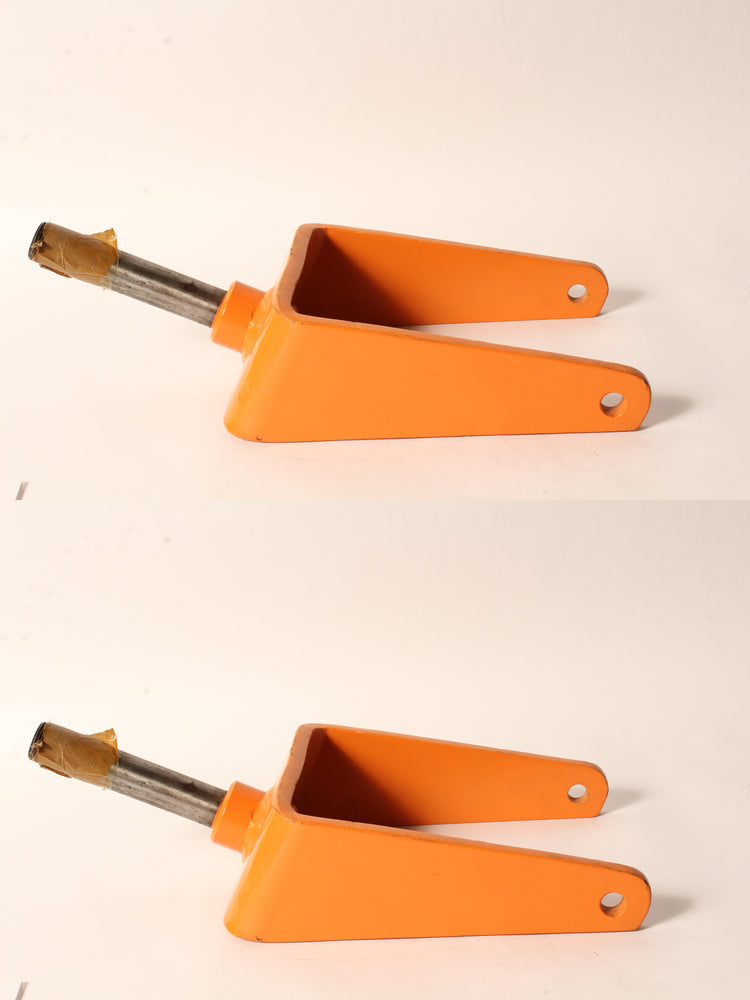 2 PK Rotary 10097 Caster Yoke Fits Scag Orange