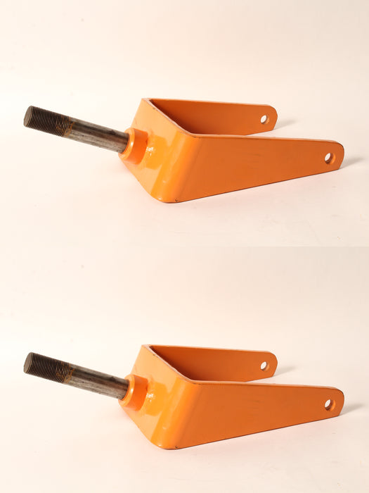 2 PK Rotary 10097 Caster Yoke Fits Scag Orange