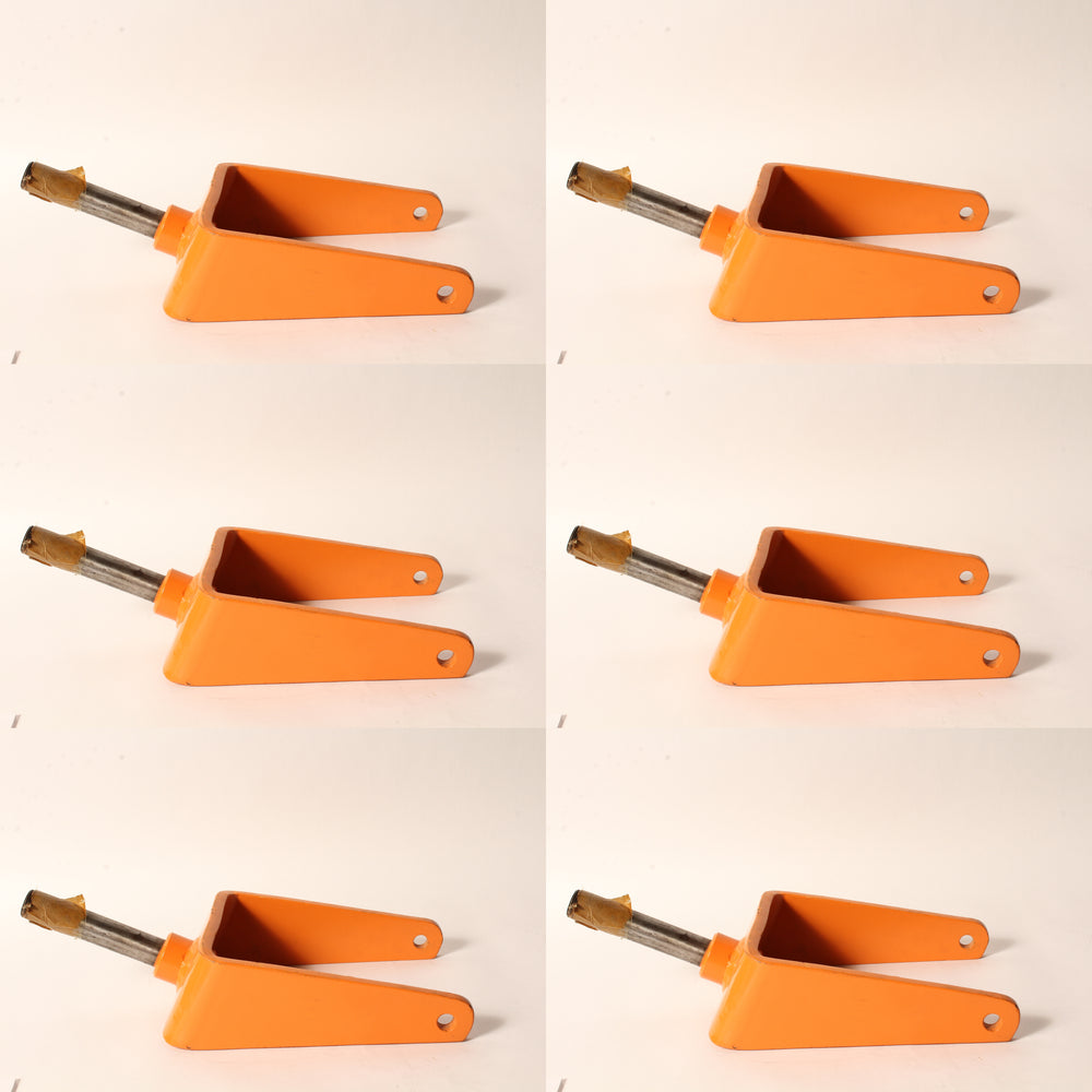 6 PK Rotary 10097 Caster Yoke Fits Scag Orange