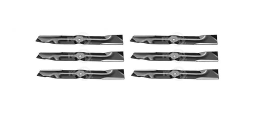 6 Pack Contour Lawn Mower Blades Fits Grasshopper 320244