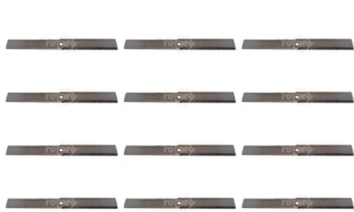 12 Pack Blade Flat Sand 20-1/2" X 5/8"