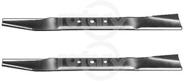 2 PK Mower Blade Fits MTD 942-0125B 742-0125B White 32-0009105 Windsor 50-3330