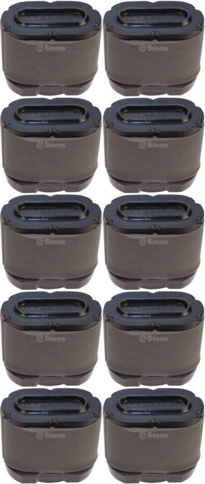 10 Pack Stens 102-008 Air Filter Combo Fits B&S 792105