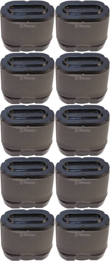 10 Pack Stens 102-008 Air Filter Combo Fits B&S 792105