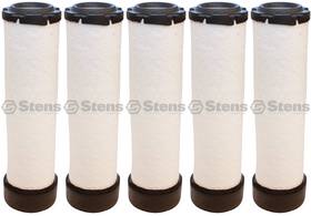 5 Pack Stens 102-069 Inner Air Filter Toro 108-3813