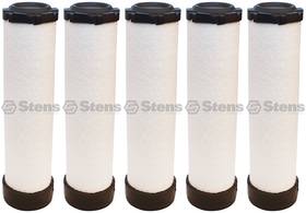 5 Pack Stens 102-077 Inner Air Filter Toro 108-3816