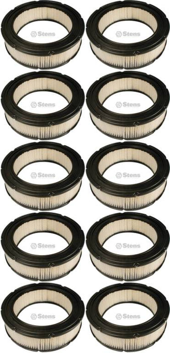 10 Pack Stens 102-119 Air Filter Fits B&S 692519