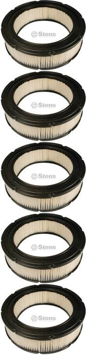 5 Pack Stens 102-119 Air Filter Fits B&S 692519