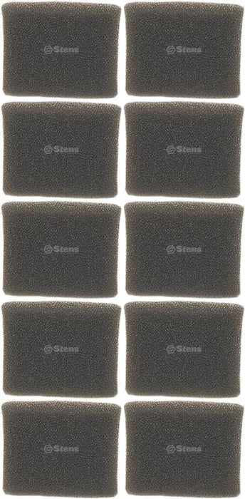 10 Pack Stens 102-160 Pre-Filter Fits Tecumseh 35435