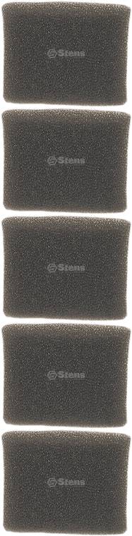 5 Pack Stens 102-160 Pre-Filter Fits Tecumseh 35435