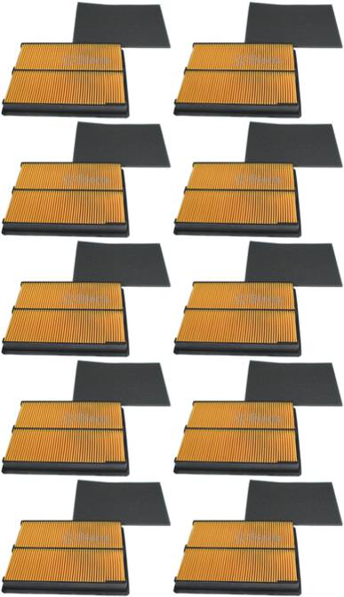 10 Pack Stens 102-164 Air Filter Combo Replaces Honda 17210-ZJ1-842