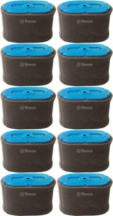 10 Pack Stens 102-218 Air Filter Combo Replaces Honda 17211-ZF5-V01