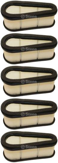 5 Pack Stens 102-236 Air Filter Kawasaki 11013-2143