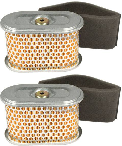 2 Pack Stens 102-244 Air Filter Combo Replaces Honda 17210-ZF5-505