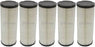 5 Pack Stens 102-305 Air Filter Fits Kohler 25 083 01-S