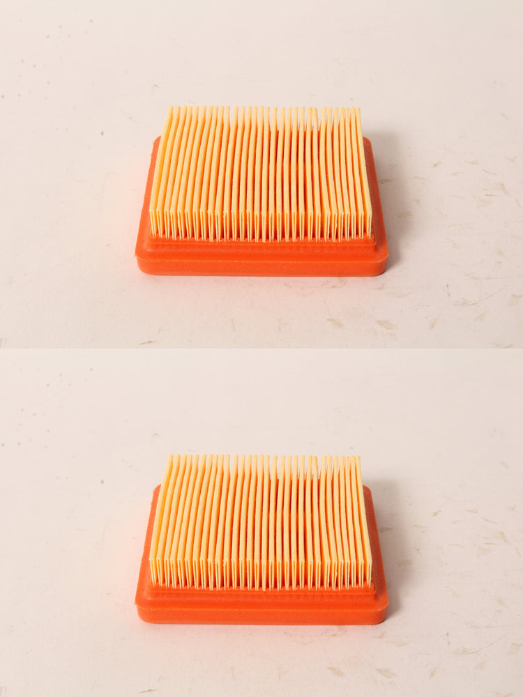 2 PK Air Filter For Stihl 4180-141-0300B KM91R KM131 BT131 HT132 FS89 FS111 FC96