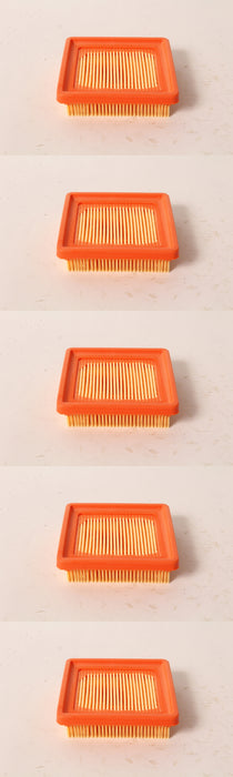 5 PK Air Filter For Stihl 4180-141-0300B KM91R KM131 BT131 HT132 FS89 FS111 FC96