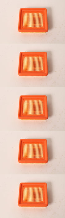 5 PK Air Filter For Stihl 4180-141-0300B KM91R KM131 BT131 HT132 FS89 FS111 FC96