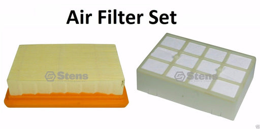 Stens 102-412 & 102-414 Air & Pre Filter for Stihl BR340 BR340L BR380 BR420